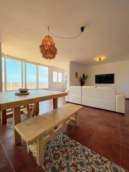 Casa Bamboo Corralejo apartamento luminoso y espacioso, piscina Exterior foto
