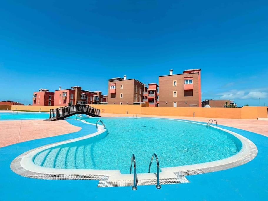 Casa Bamboo Corralejo apartamento luminoso y espacioso, piscina Exterior foto