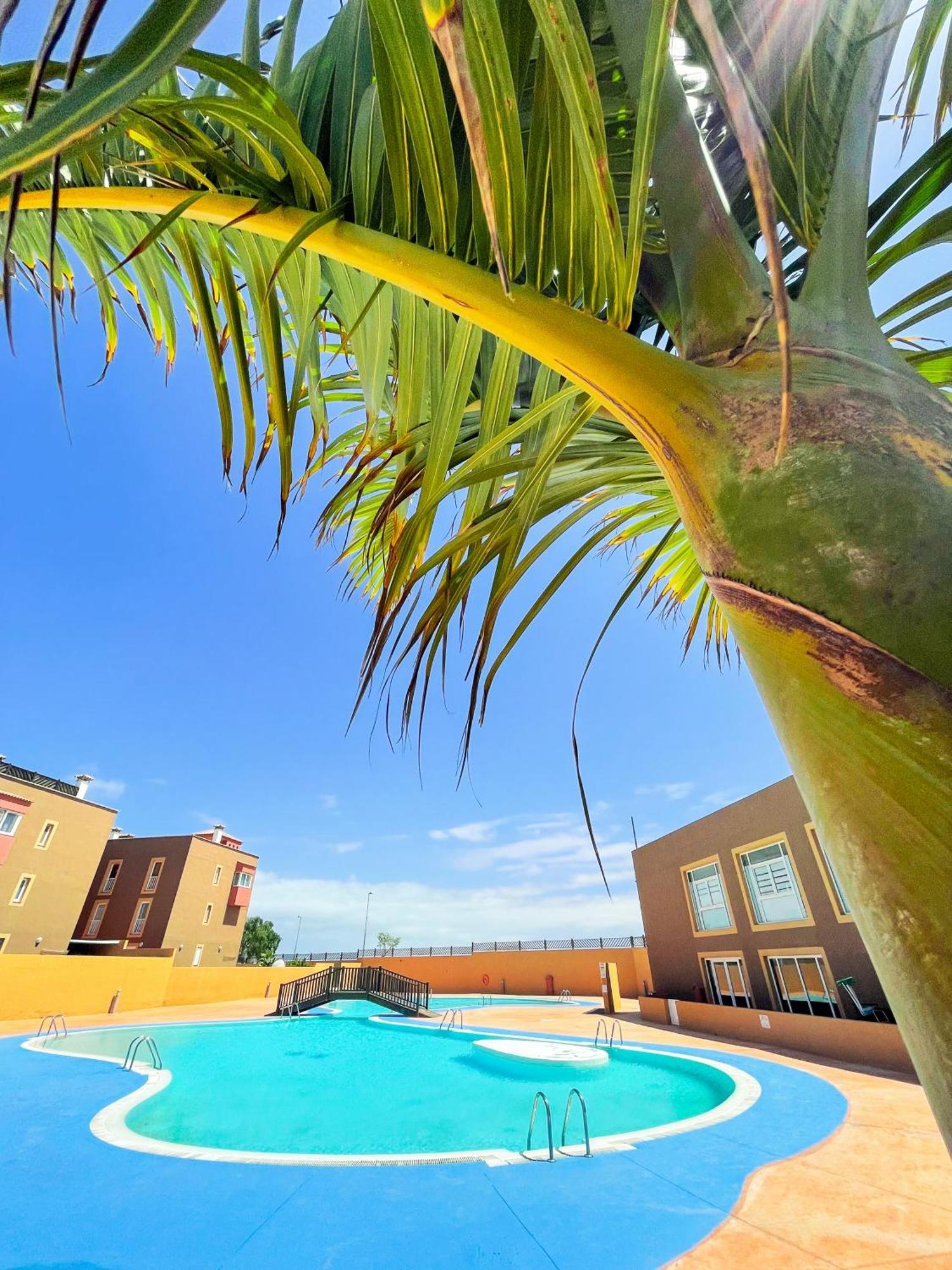 Casa Bamboo Corralejo apartamento luminoso y espacioso, piscina Exterior foto